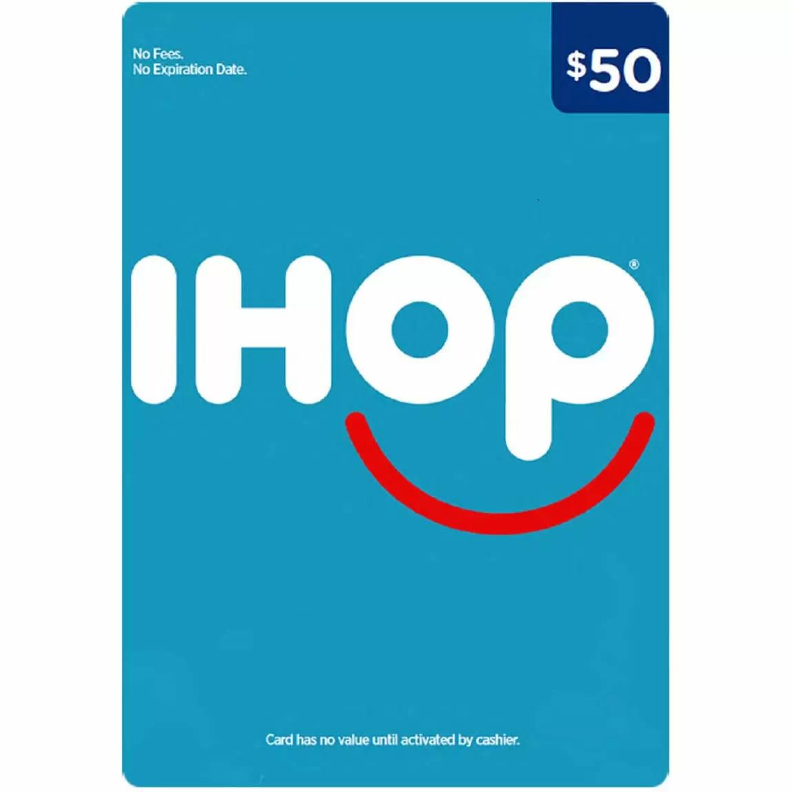 IHOP Discounted Gift Cards for 20% Off