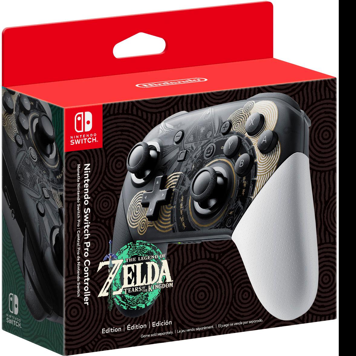Nintendo Switch Pro Controller Legend of Zelda Edition for $74.99 Shipped