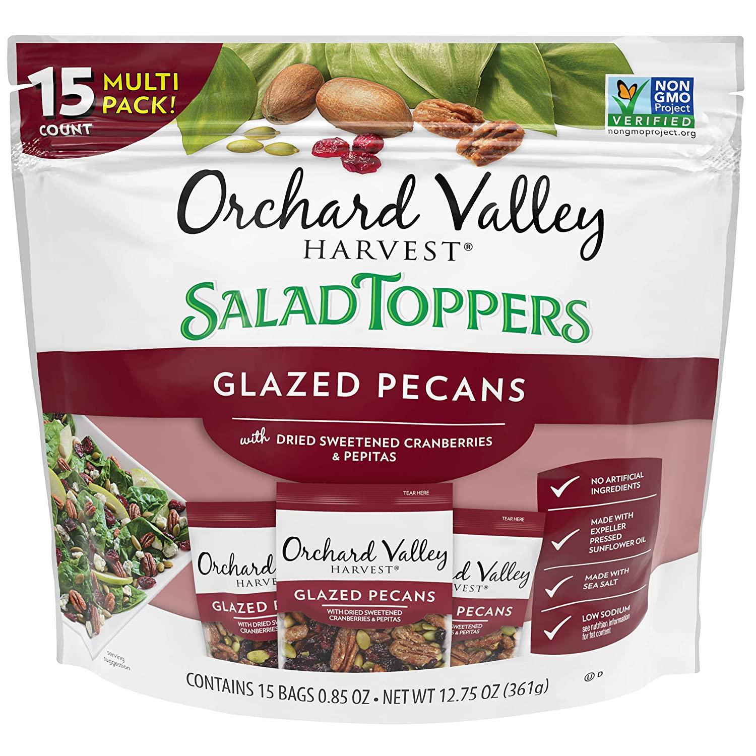 Orchard Valley Harvest Glazed Pecans Salad Toppers for $5.59 Shipped