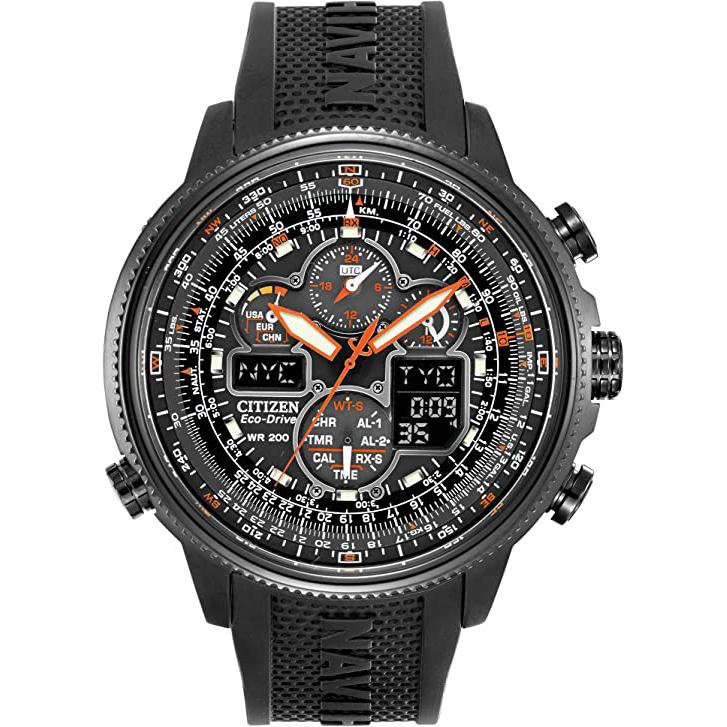 Citizen Mens 48mm Navihawk Atomic Eco-Drive Timekeeping Watch for $299.82 Shipped