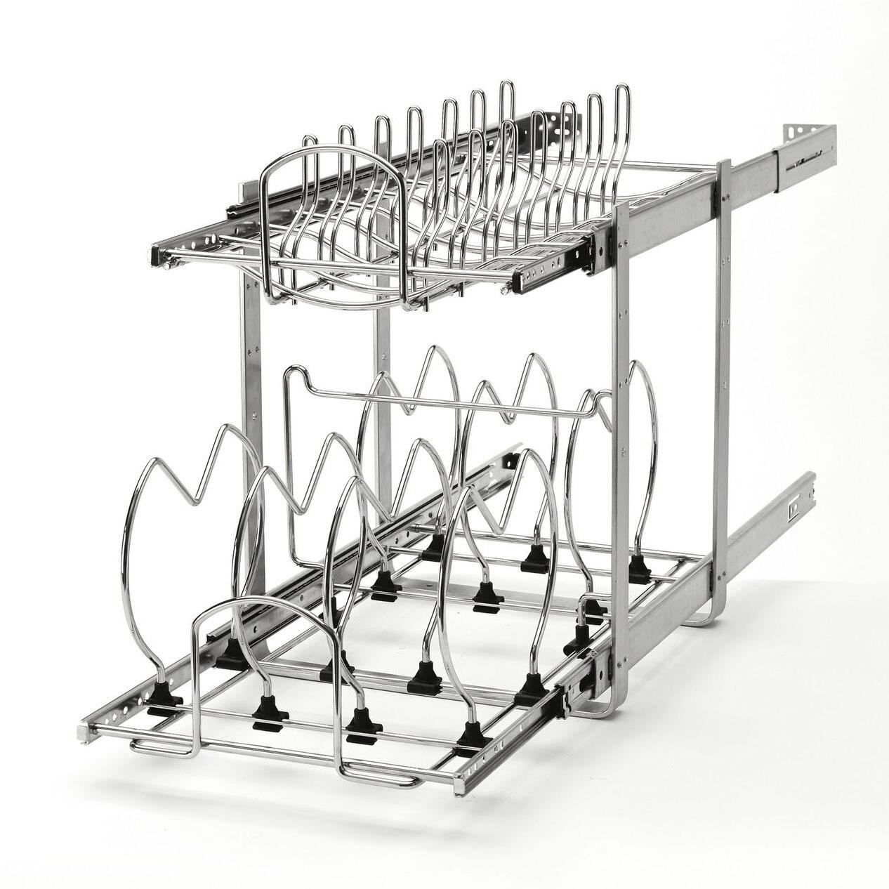Rev-A-Shelf Pots and Pans Cookware Cabinet Organizer for $59.99 Shipped