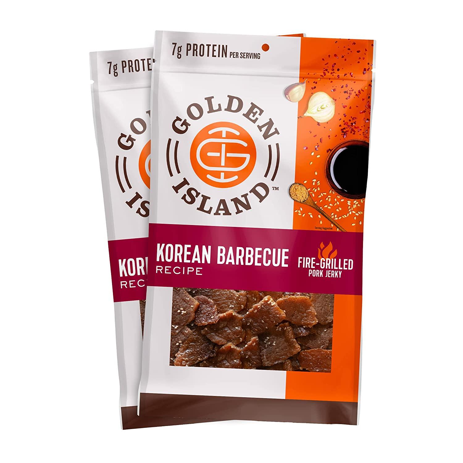 Golden Island Fire-Grilled Pork Jerky 2 Pack for $16.74 Shipped