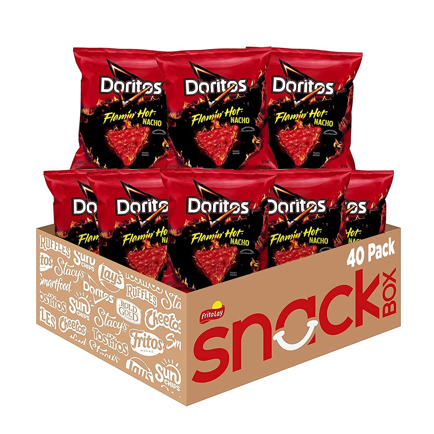 Doritos Flamin Hot Nacho Tortilla Chips for $13.28 Shipped