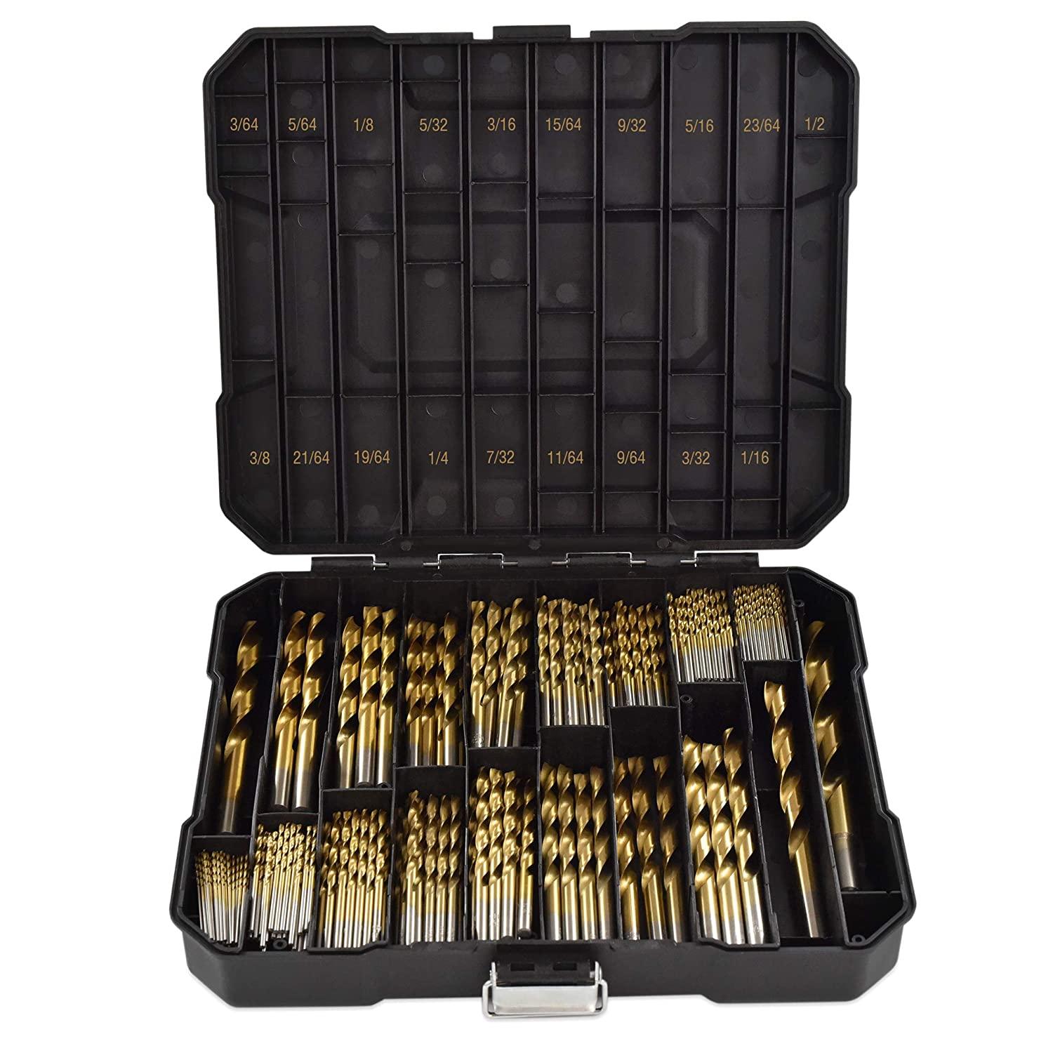 230 Piece 135 Degree High Speed Drill Bits for $22.54 Shipped