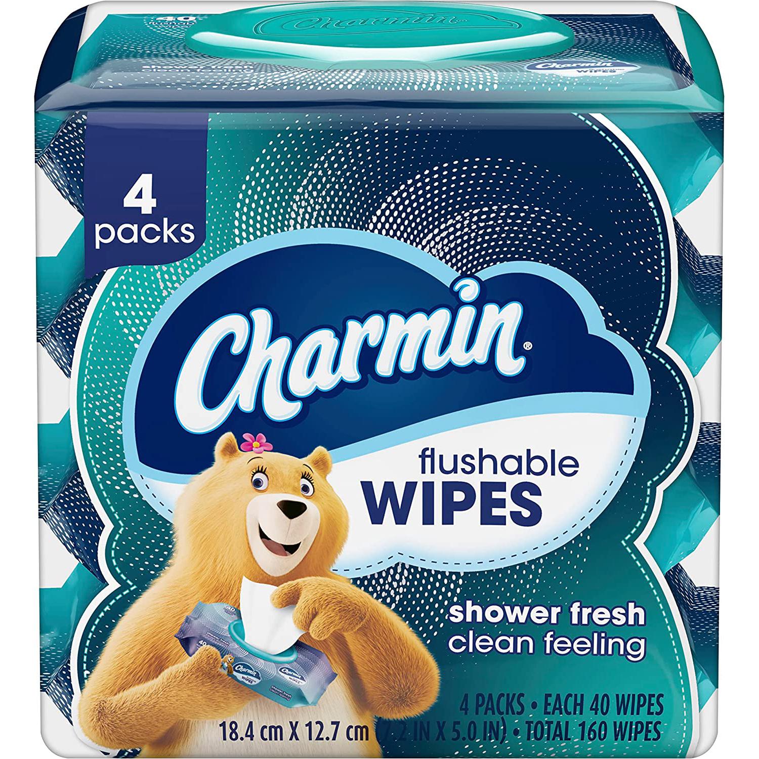 Charmin Wipes Shower Fresh 160 Wipes for $6.22 Shipped