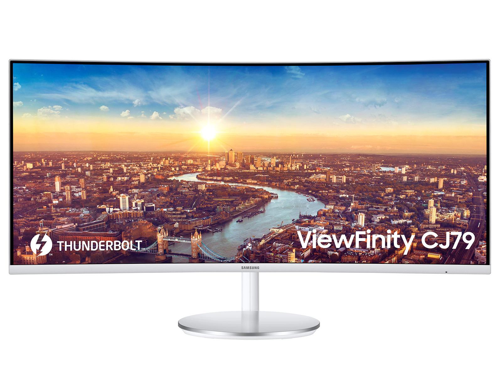 34in Samsung ViewFinity CJ79 WQHD QLED Ultra Wide Curved Monitor for $399.99 Shipped