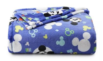 The Big One Oversized Supersoft Plush Throw Blanket for $9.99