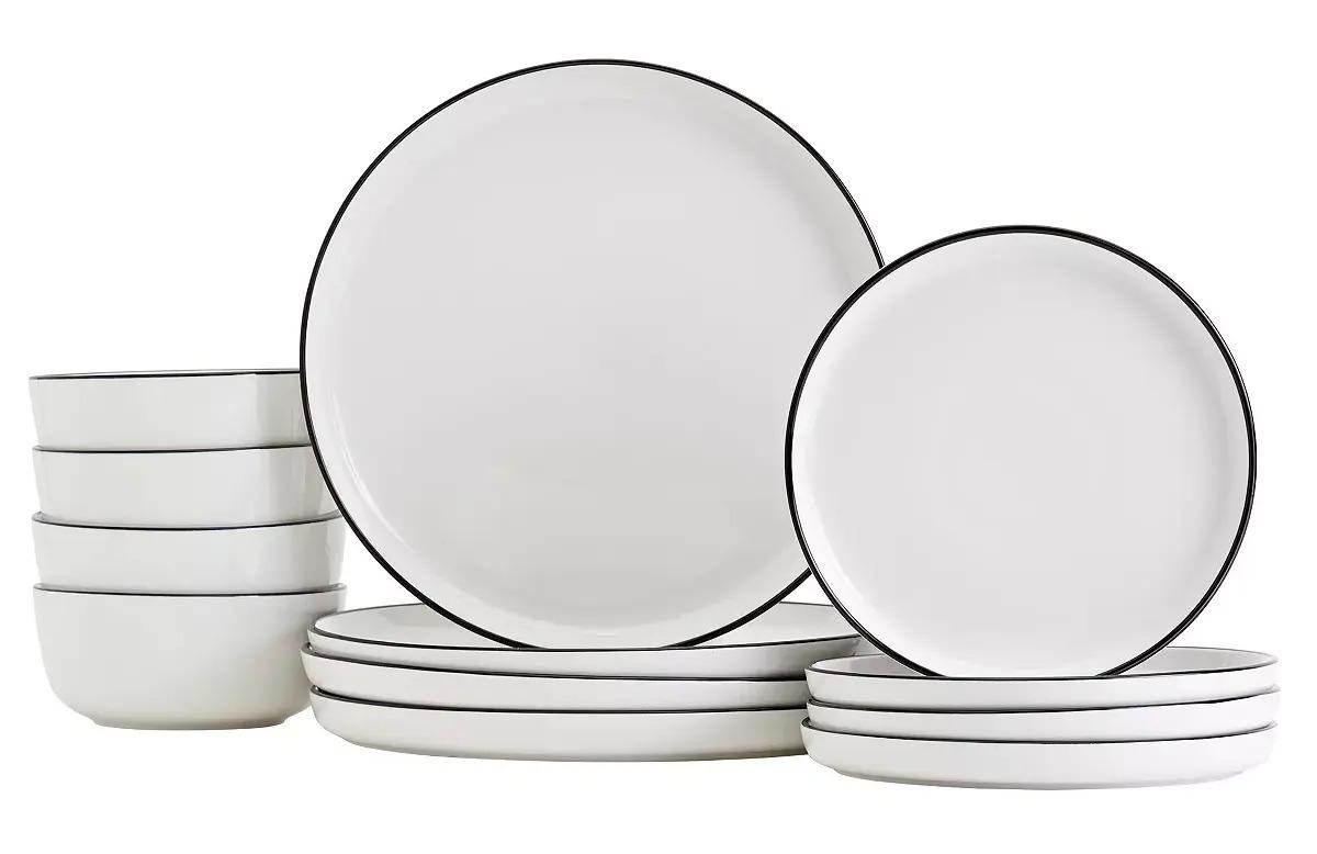 Tabletops Unlimited Ceramic Dinnerware Set 12-Piece for $25.49 Shipped