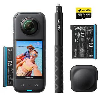 Insta360 X3 360 Degree Action Camera Adventure Bundle for $439.99 Shipped