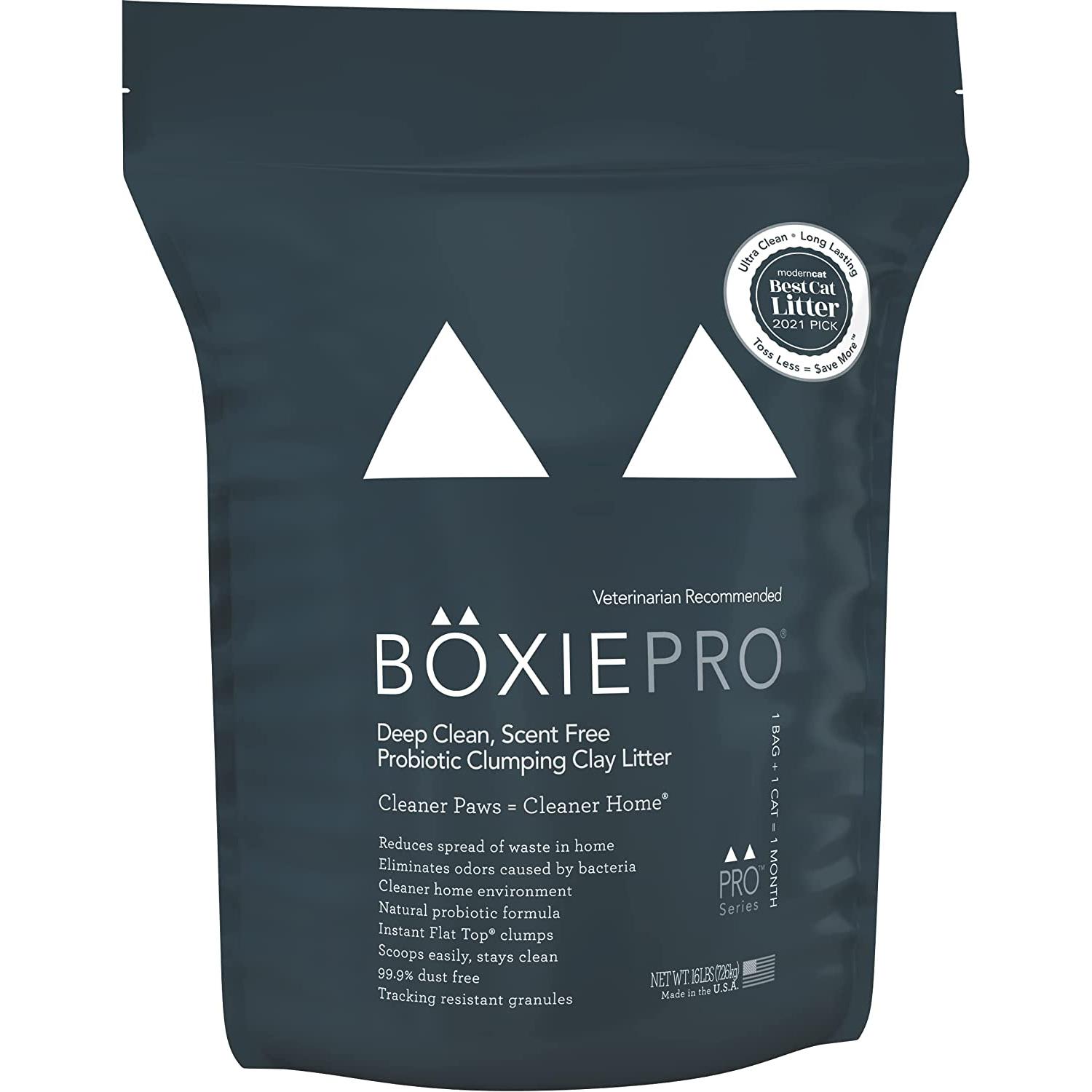 BoxiePro Deep Clean Clumping Cat Litter for $9.99 Shipped