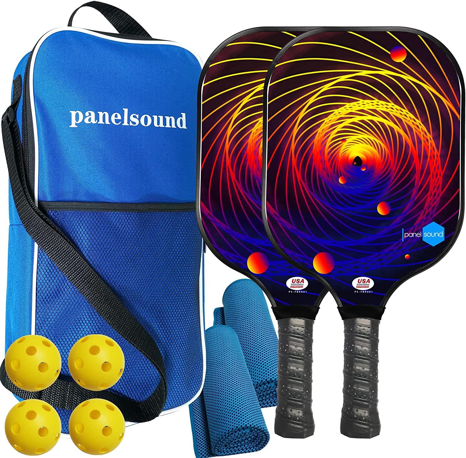 Panel Sound USAPA Approved Fiberglass Pickleball Paddles for $26.99 Shipped