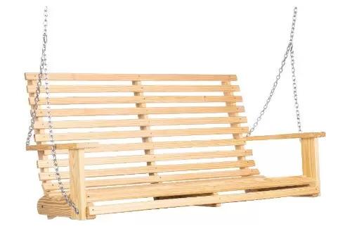 Palmetto Craft Capers Solid Pine Chain Swing for $100 Shipped