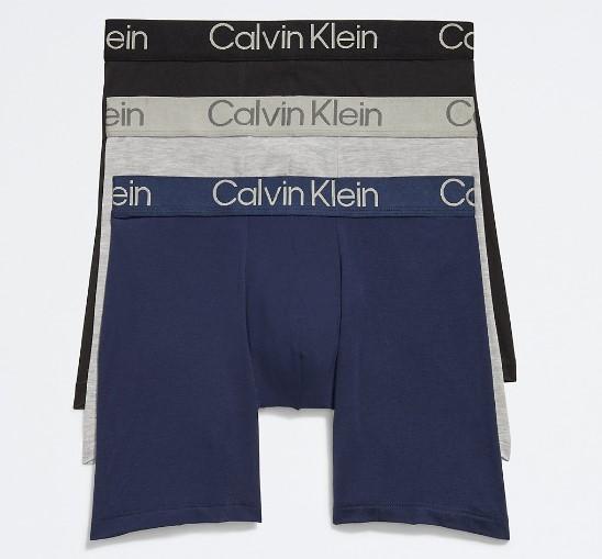 Calvin Klein Men's Ultra-Soft Modal Boxer Briefs 3-Pack for $16.77 Shipped