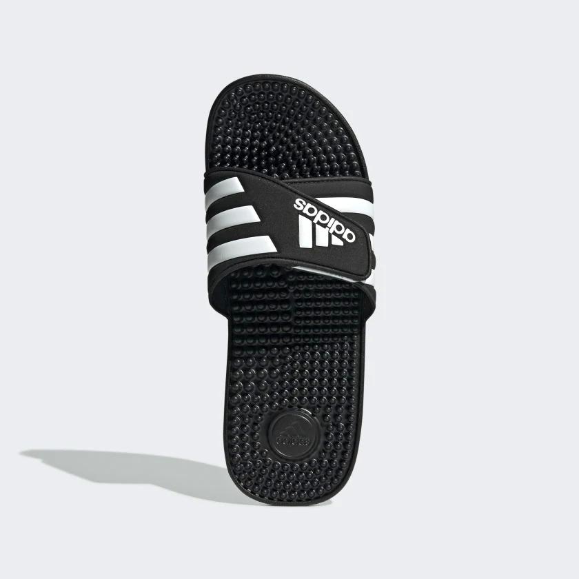 adidas Mens Adissage Adjustable Top Slide Sandal for $12.24 Shipped