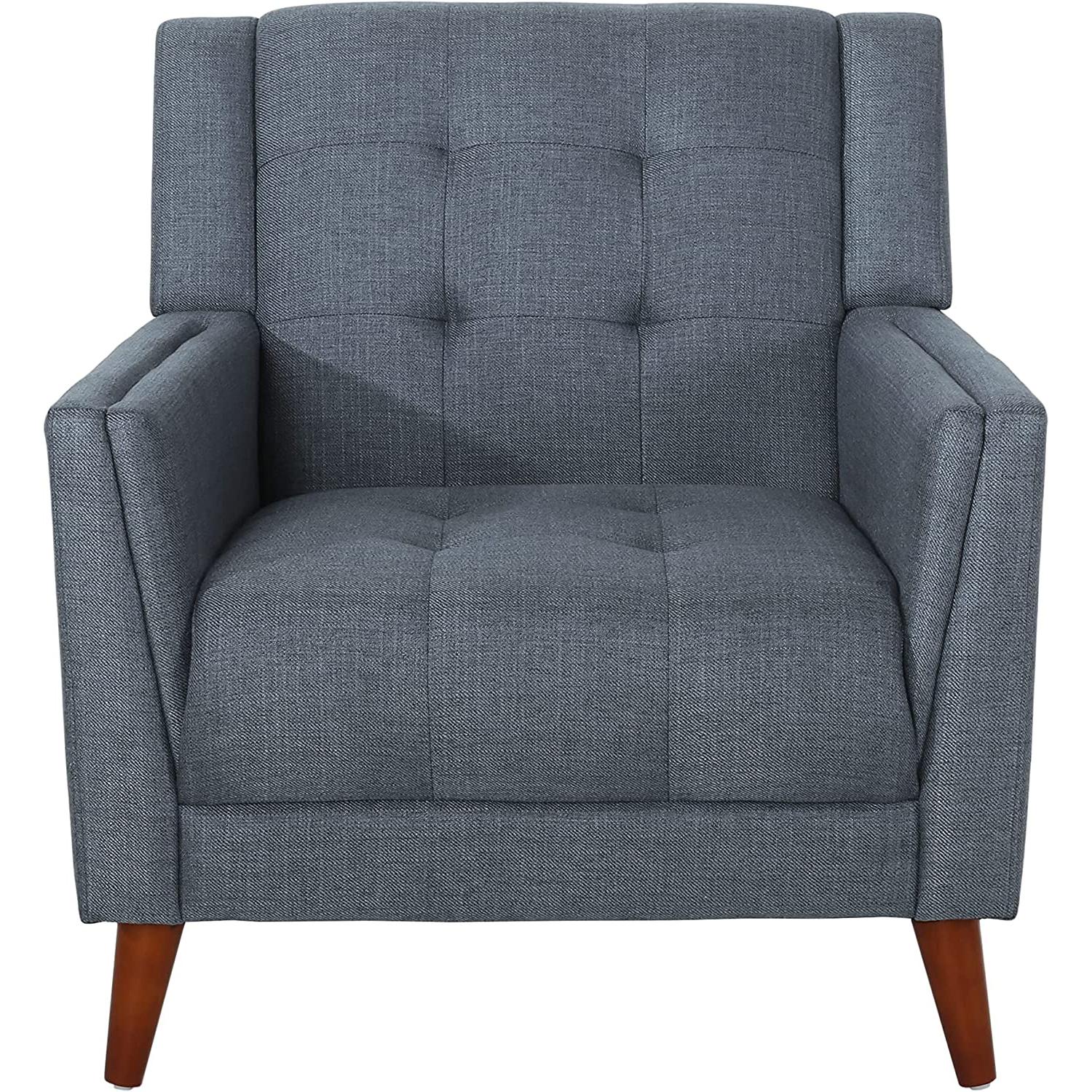 Christopher Knight Home Evelyn Mid Modern Fabric Arm Chair for $146.48 Shipped