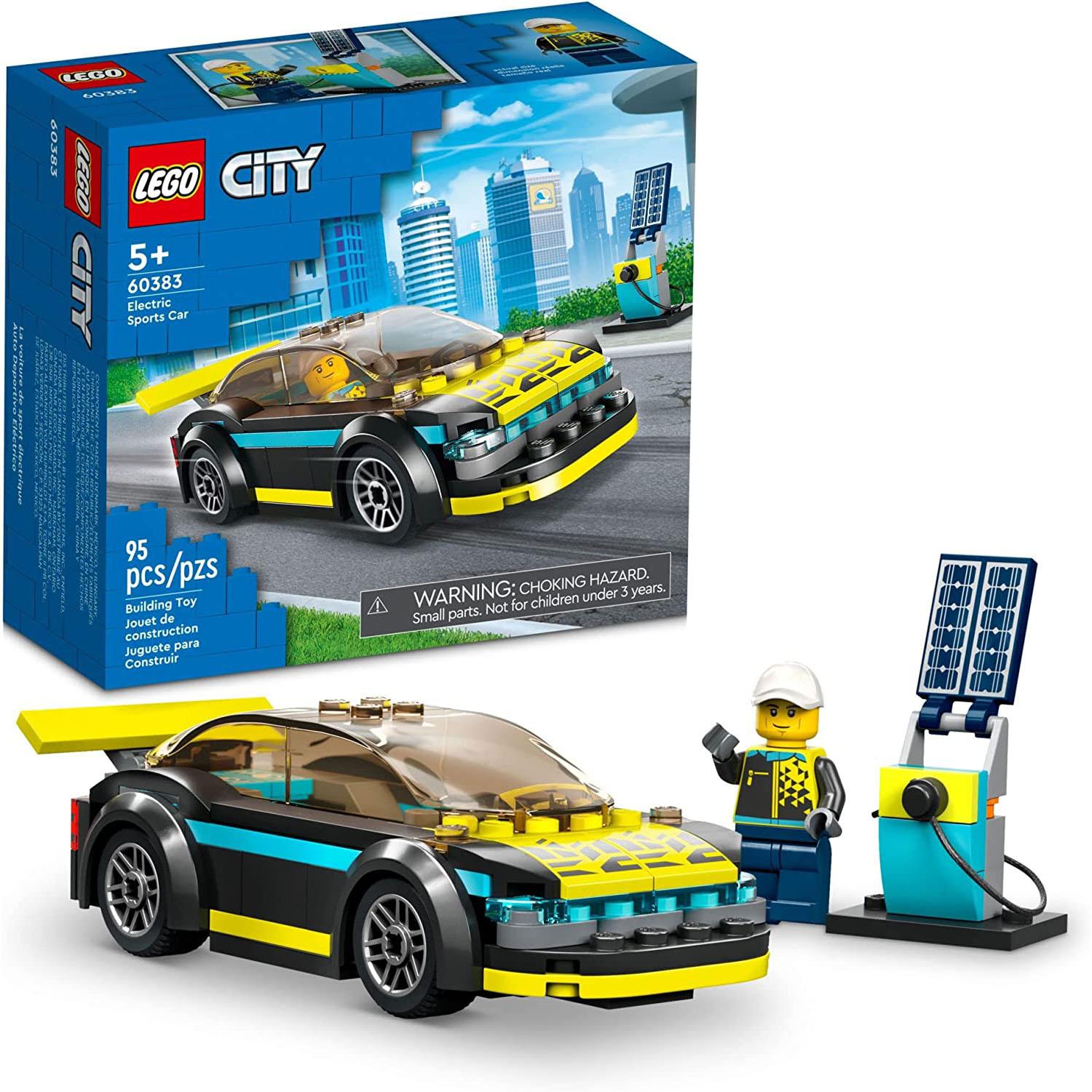 Lego City Electric Sports Car Building Set 60383 for $7.49