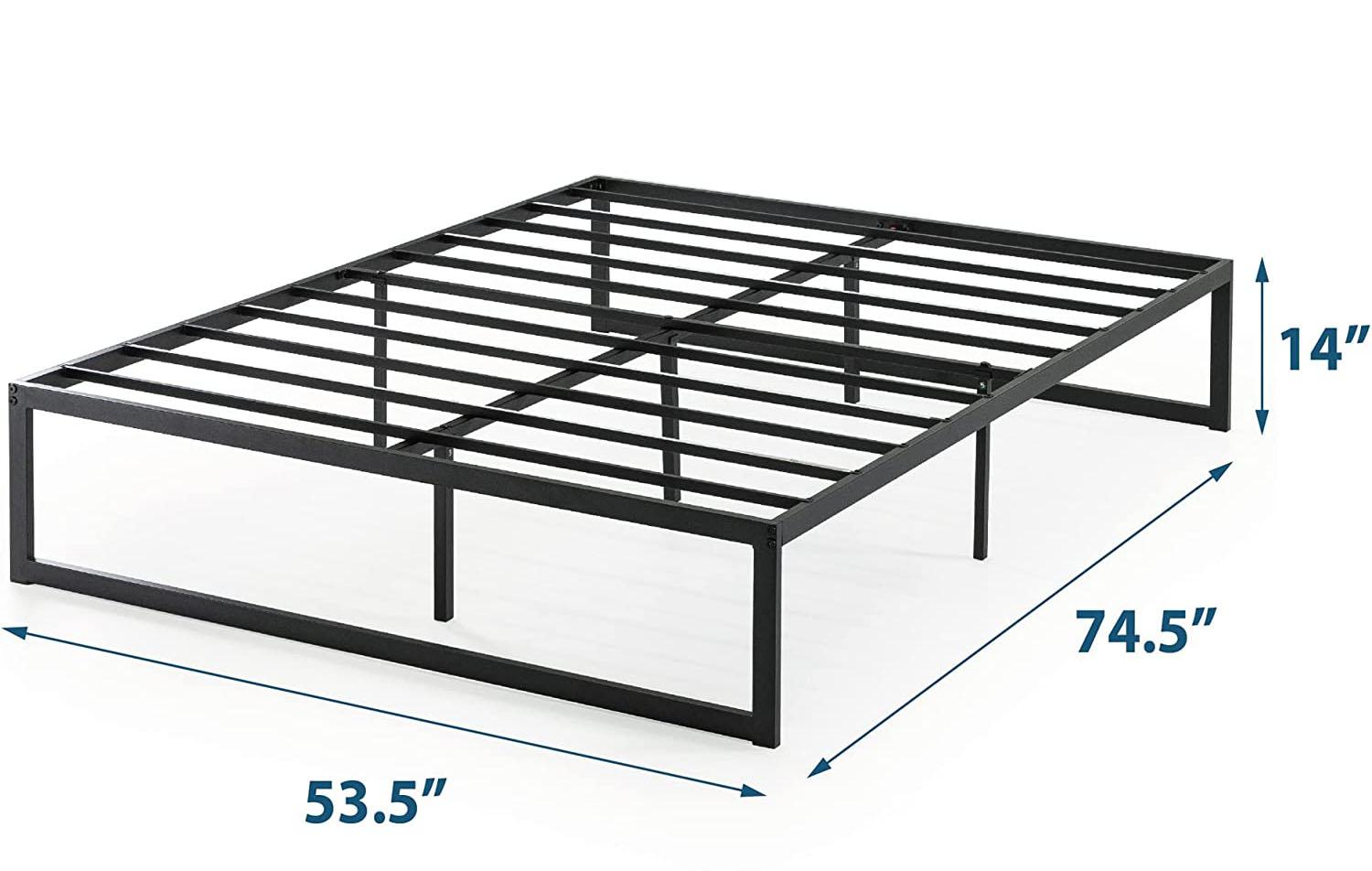 Zinus Abel Metal Platform Full Bed Frame for $61.60 Shipped