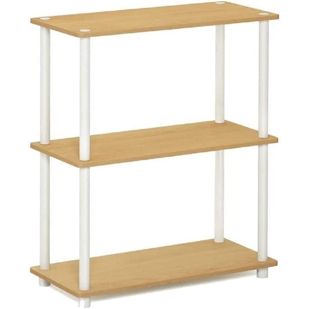 3-Tier Furinno Turn-N-Tube Single Display Rack for $12.75