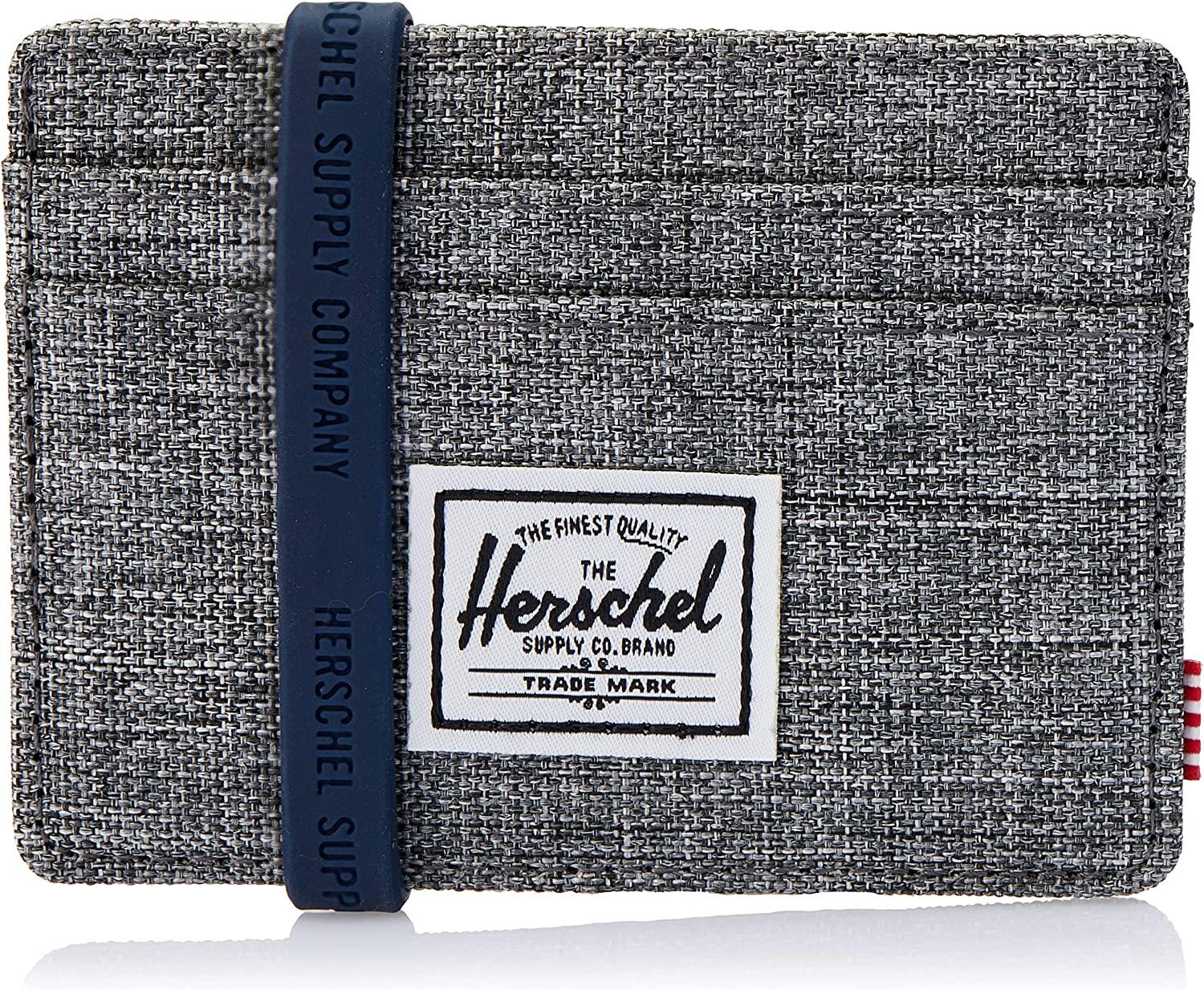 Herschel Mens Charlie RFID Card Case Wallet for $12.60