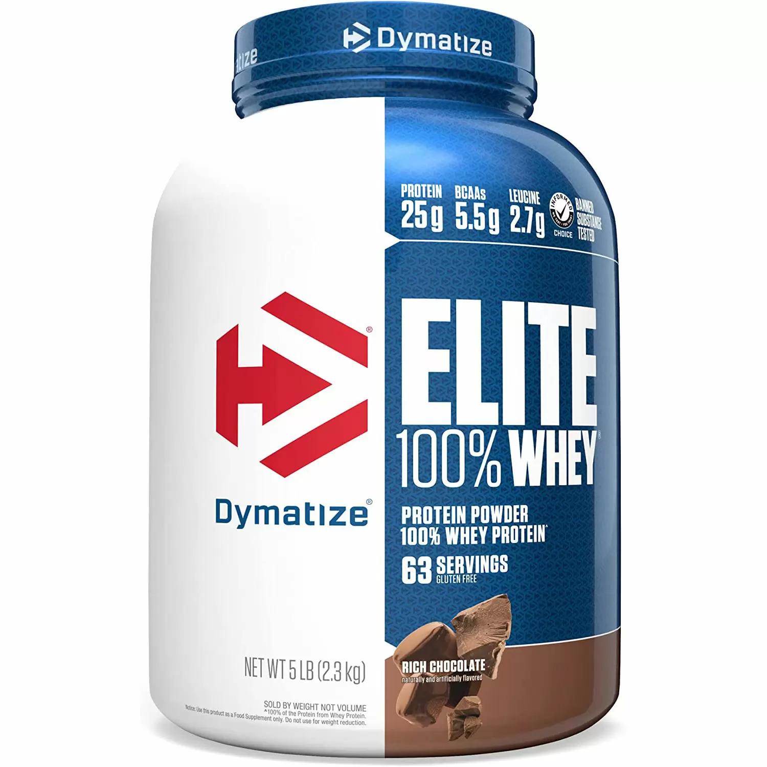 Dymatize Elite Whey Protein Powder for $41.95 Shipped