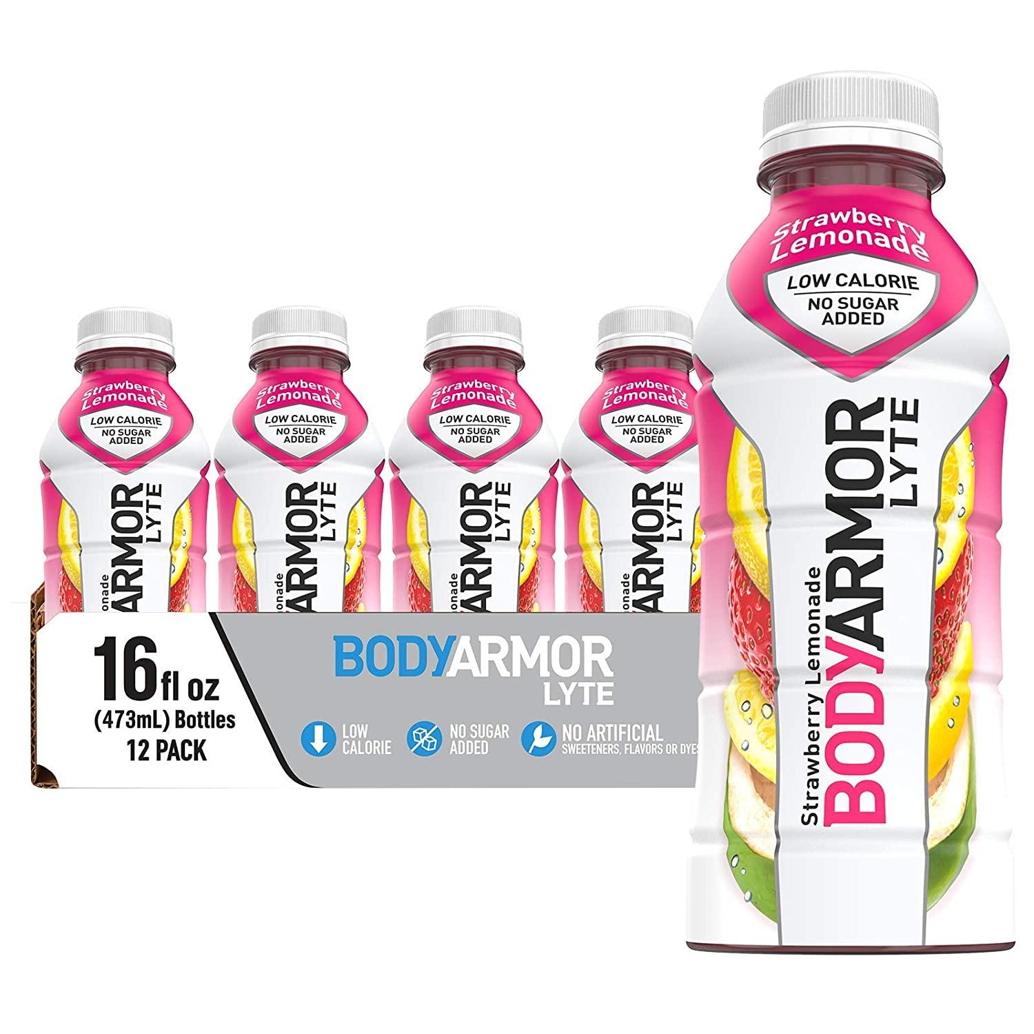 BodyArmor Lyte Sports Drink Strawberry Lemonade 12 Pack for $9 Shipped