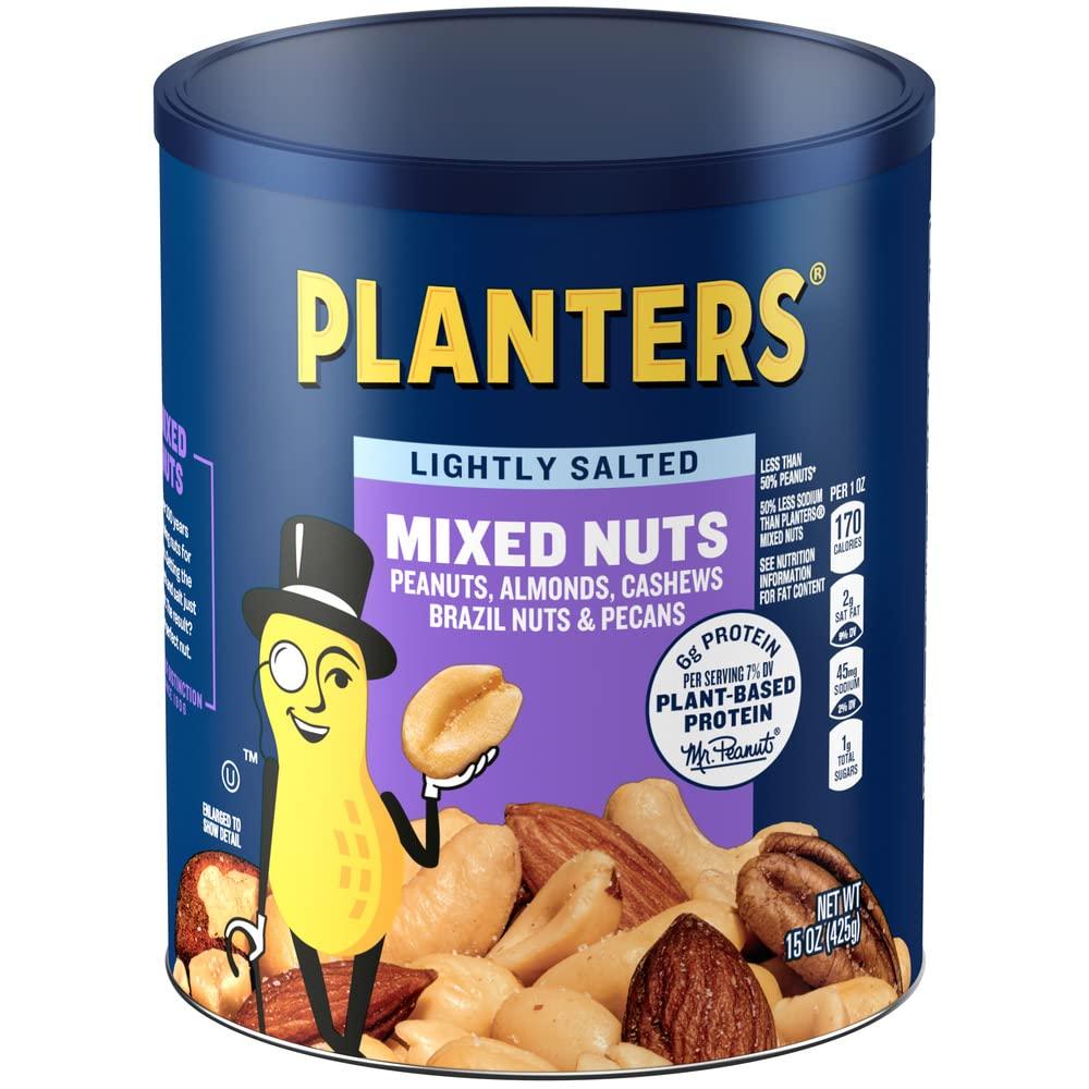 Planters Lightly Salted Mixed Nuts for $4.49 Shipped