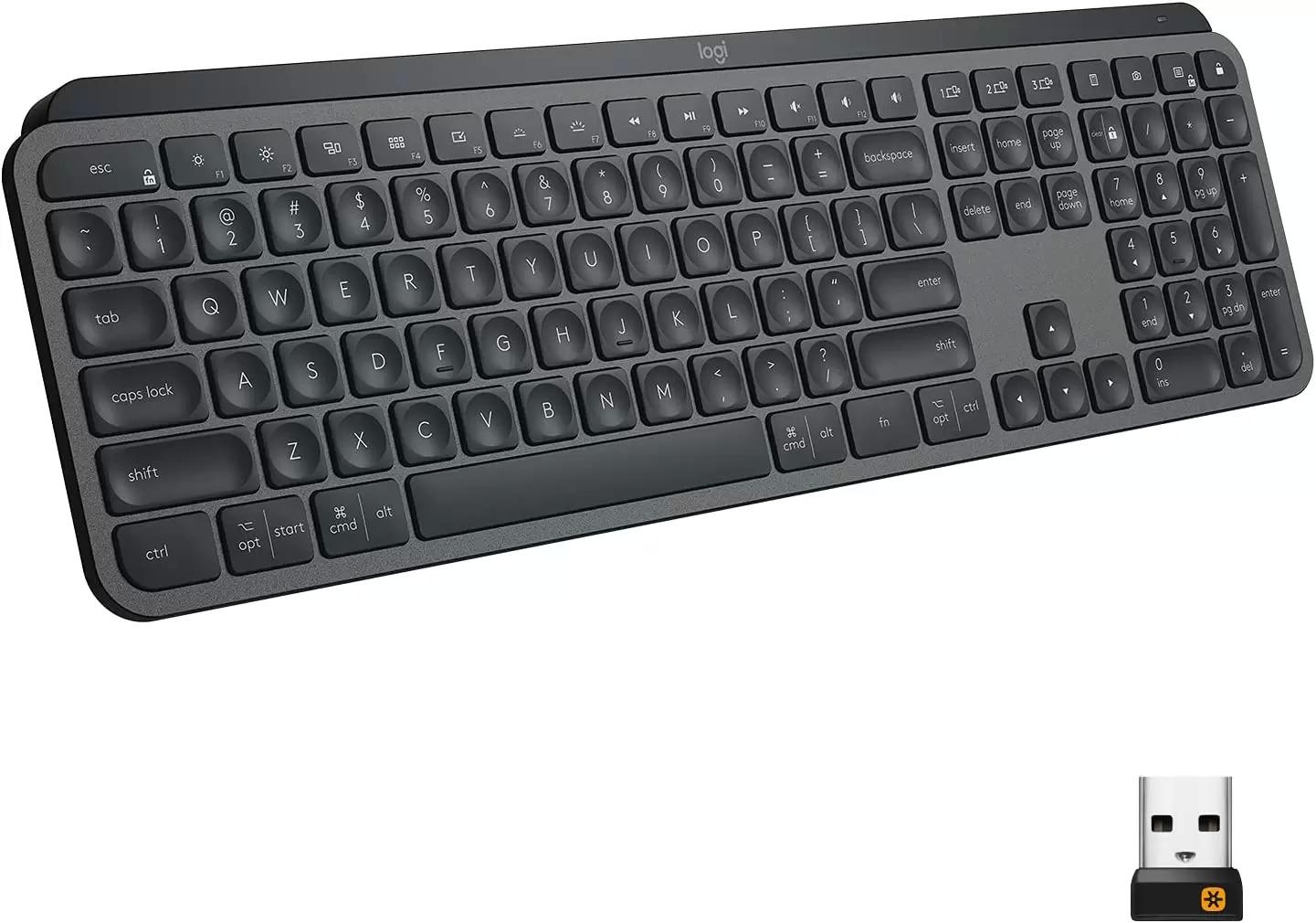 Logitech MX Keys Advanced Wireless Illuminated Keyboard for $96 Shipped