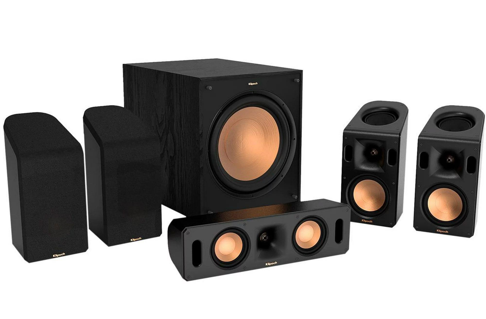 Klipsch Reference Cinema System 5.1.4 with Dolby Atmos Speaker for $299 Shipped