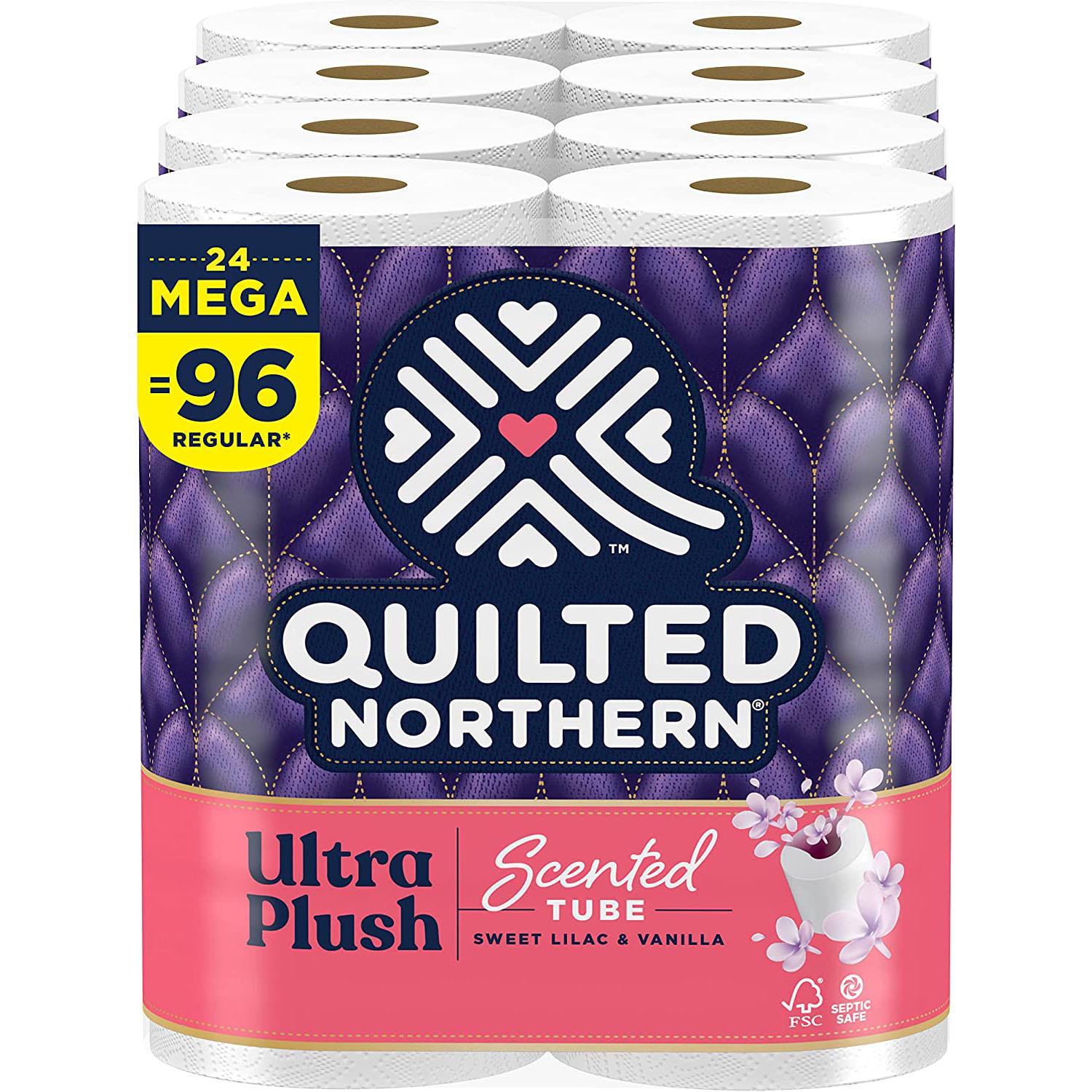 Quilted Northern Ultra Plush Toilet Paper 24 Pack for $18.19 Shipped