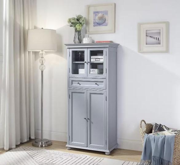 Home Decorators Collection Hampton Harbor 4-Door Cabinet for $131 Shipped