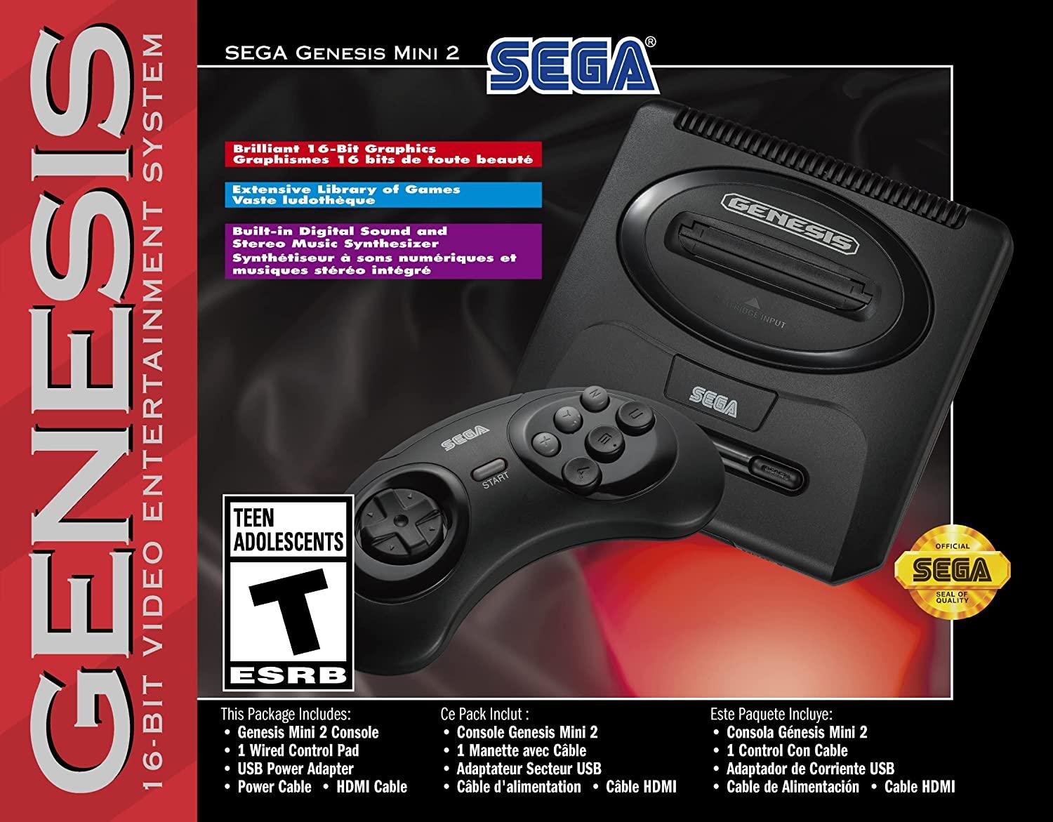 SEGA Genesis Mini 2 for $99.98 Shipped