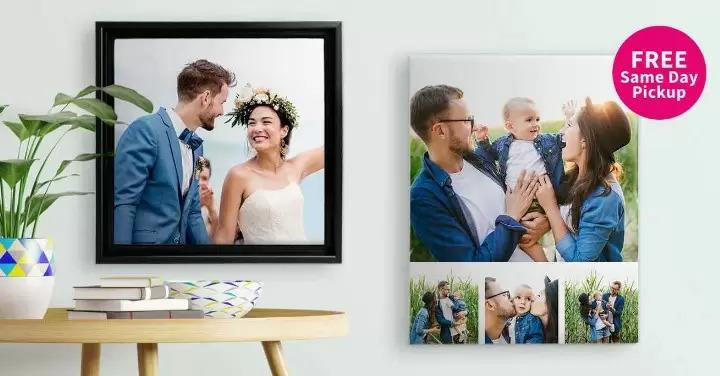 Walgreens Same Day Canvas Prints for 70% Off
