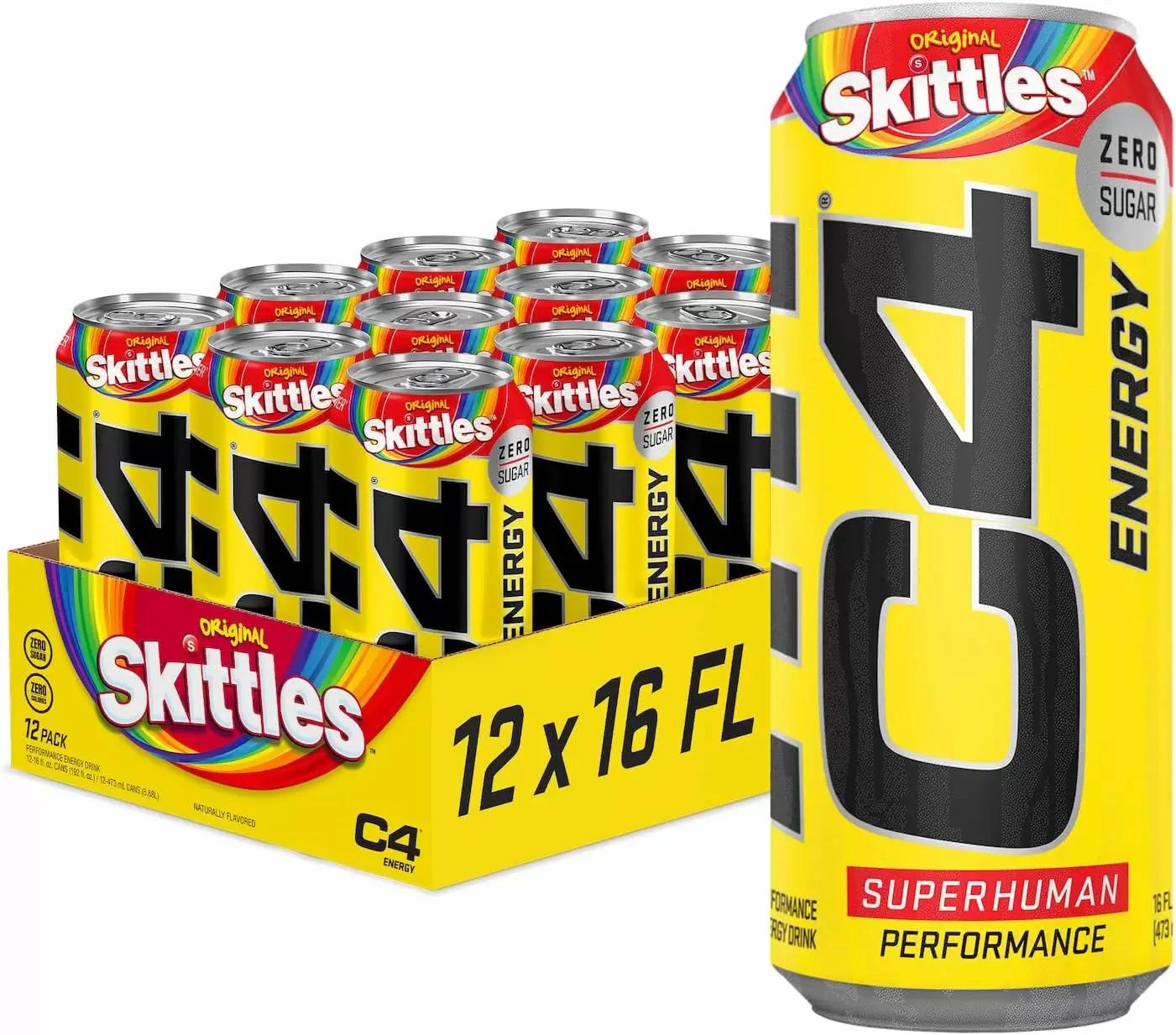 Cellucor C4 Energy Carbonated Zero Sugar Energy Drinks 12 Pack for $16.09 Shipped
