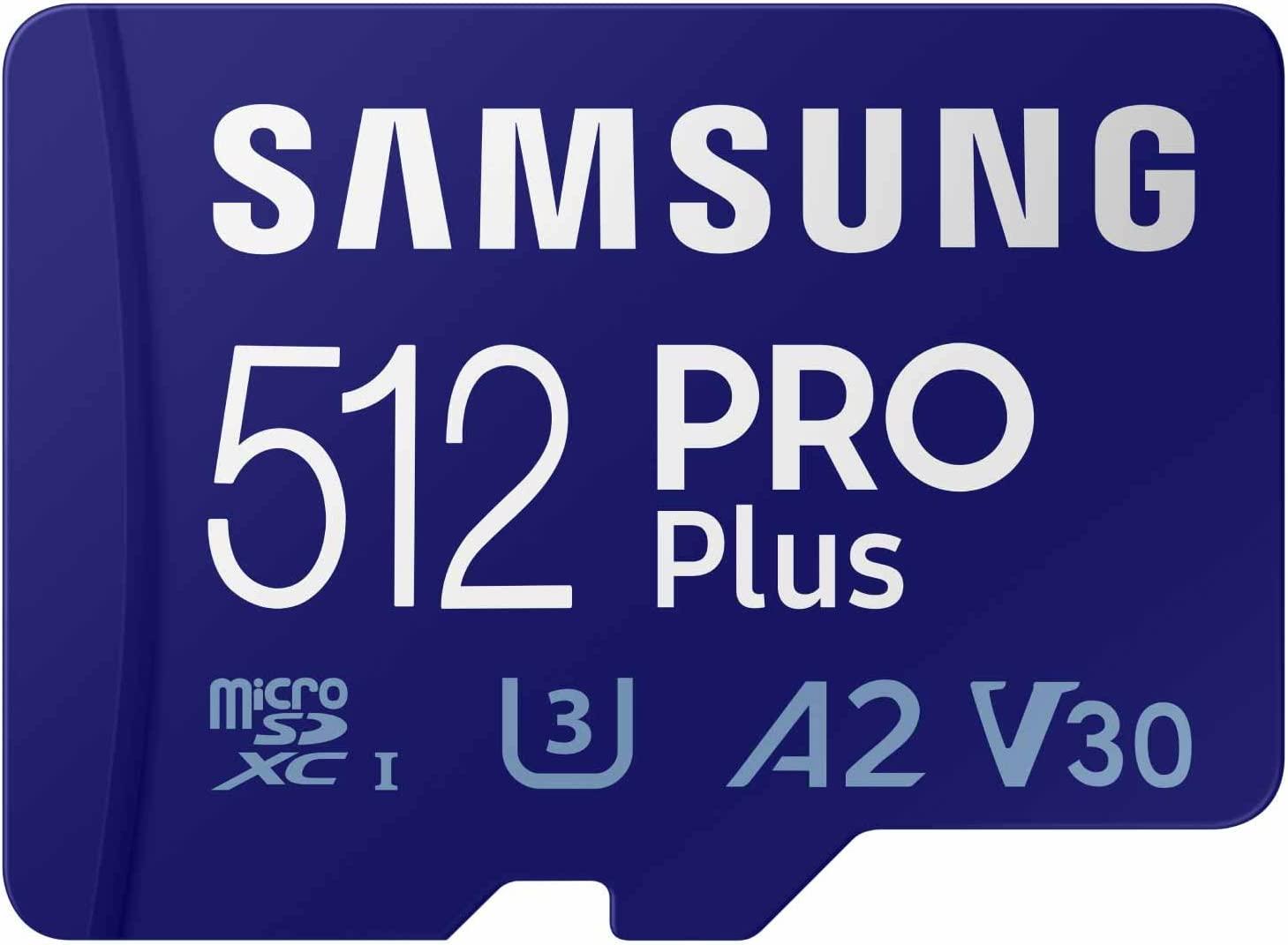 512GB Samsung Pro Plus with USB Card Reader for $28.99 Shipped