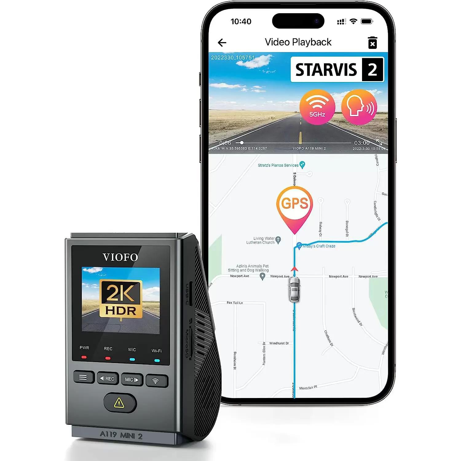 Viofo Mini Dash Cam Front A119 Mini 2 for $85.99 Shipped