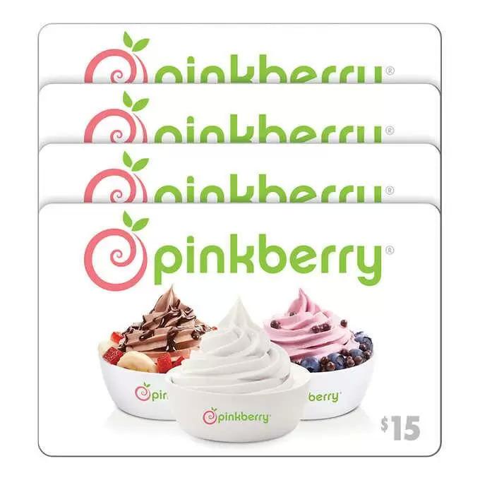 Pinkberry Frozen Yogurt Discounted Gift Cards for 30% Off