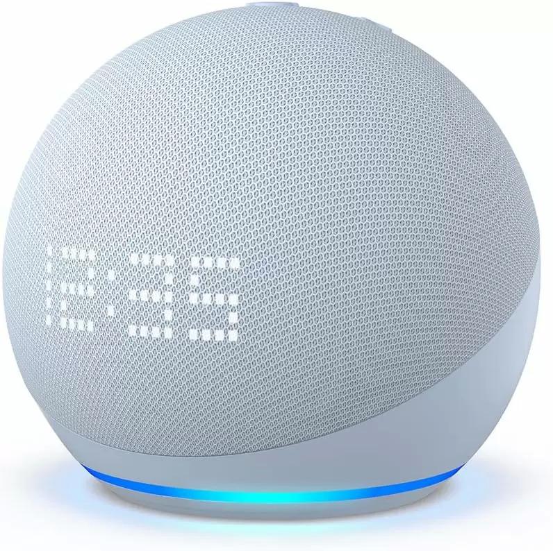 Amazon Echo Dot Smart Speaker 5th Gen with Clock for $29.99 Shipped