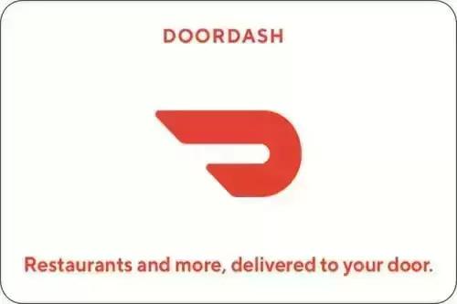 DoorDash Food Delivery Discounted Gift Cards for 20% Off