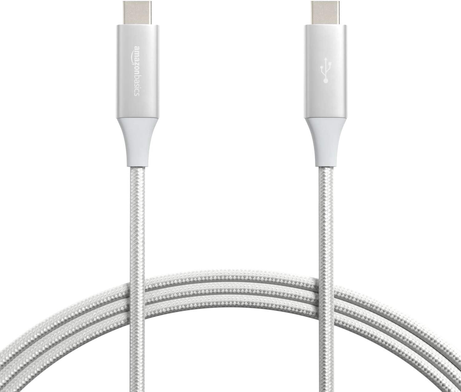 USB-C 6ft Cable by Amazon Basics for $8.50