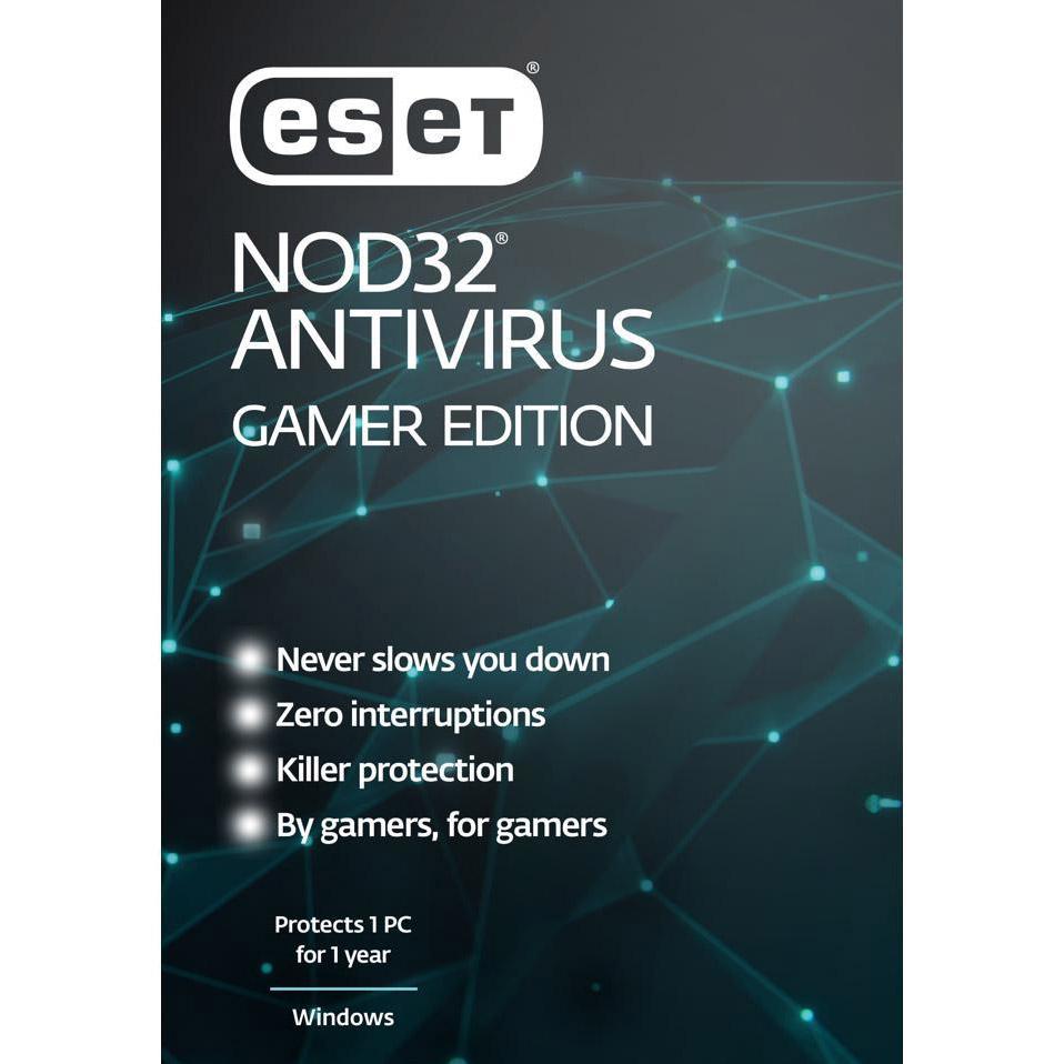 ESET NOD32 Antivirus 2023 Gamer Edition for $7.99