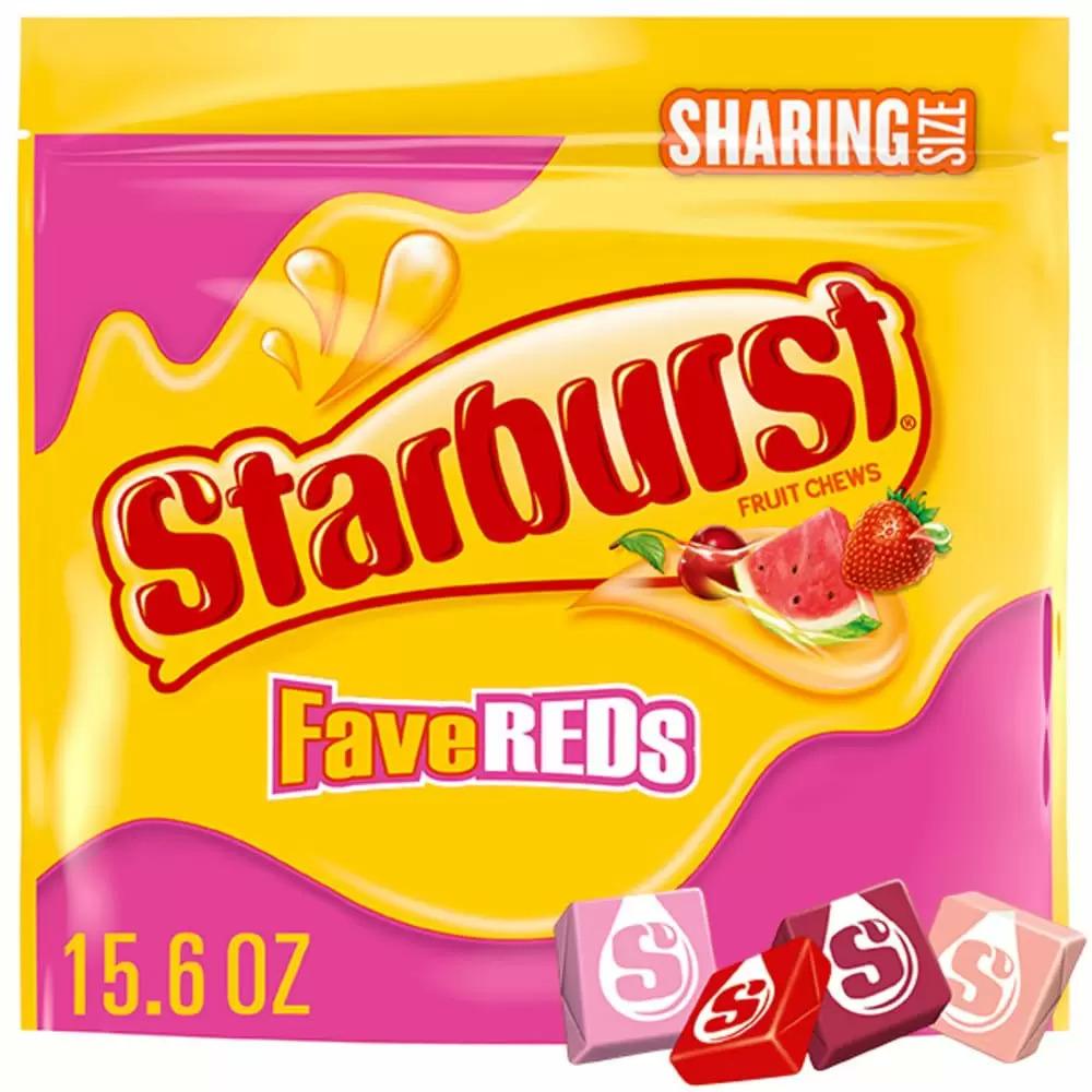 Starburst Fruit Chews Candy FaveREDs for $2.84 Shipped
