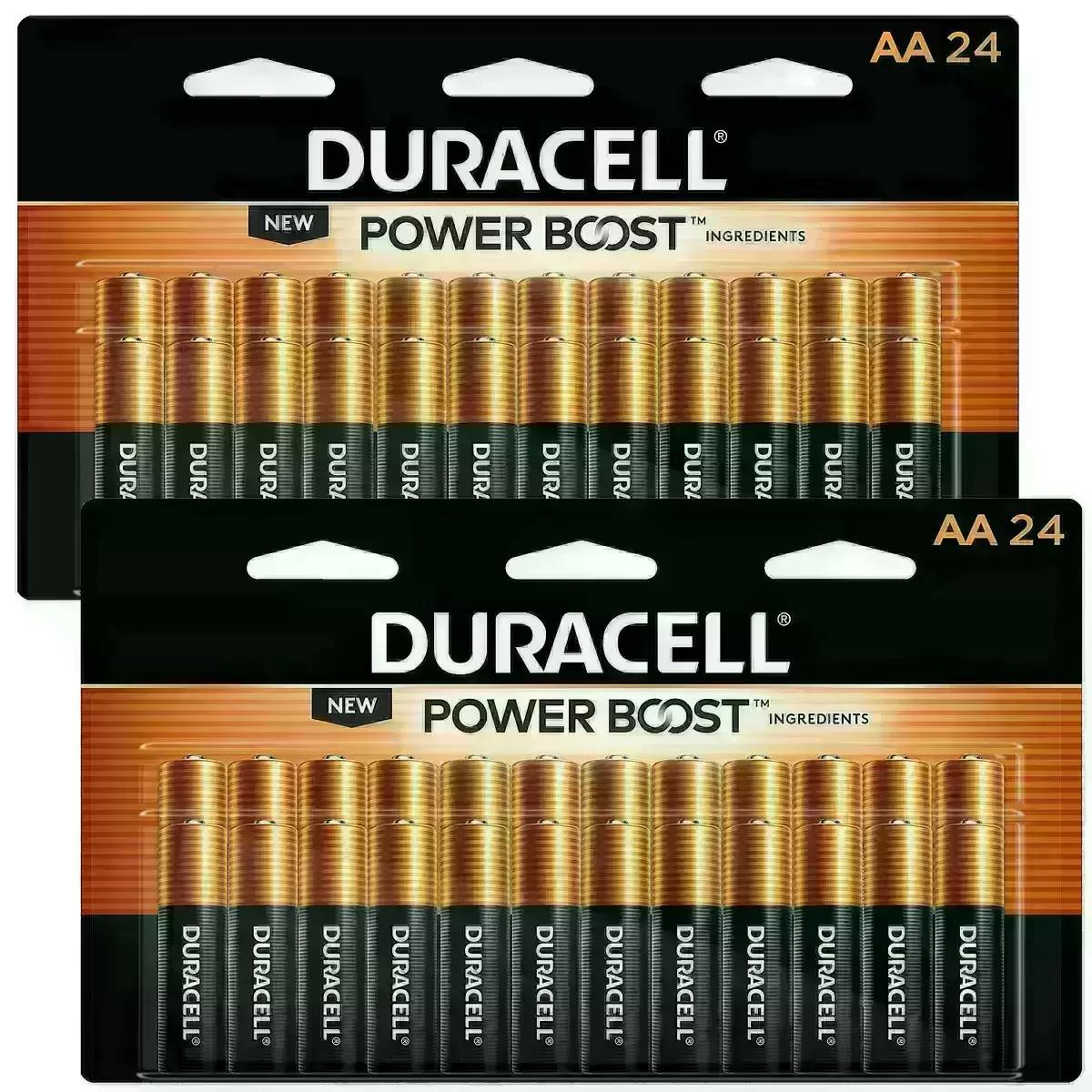 Duracell AA or AAA Alkaline Batteries 48 Pack for Free After Reward Points