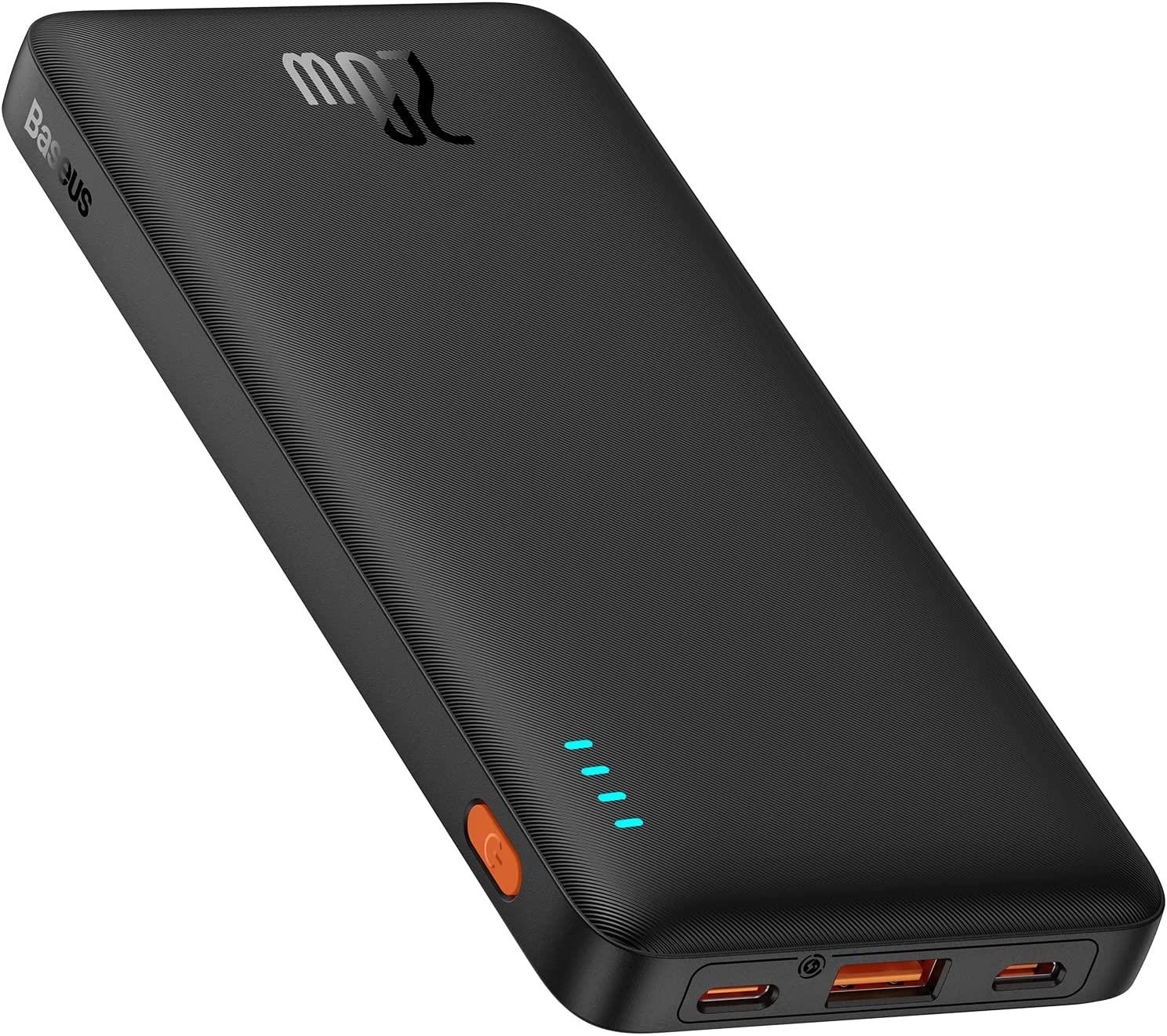 Baseus 20W 10000mAh Slim Battery Pack for $13.59