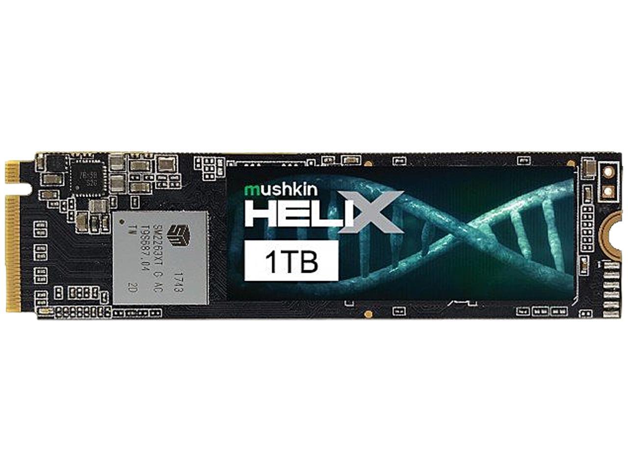 1TB Mushkin Enhanced Helix-L M2 NVMe SSD Solid State Drive for $25.99 Shipped
