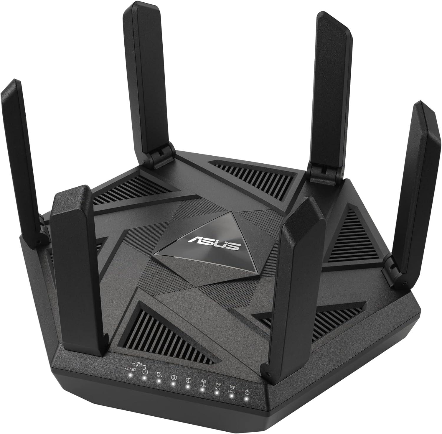 Asus RT-AXE7800 Tri-Band WiFi 6E 6GHz Extendable Router for $209.99 Shipped