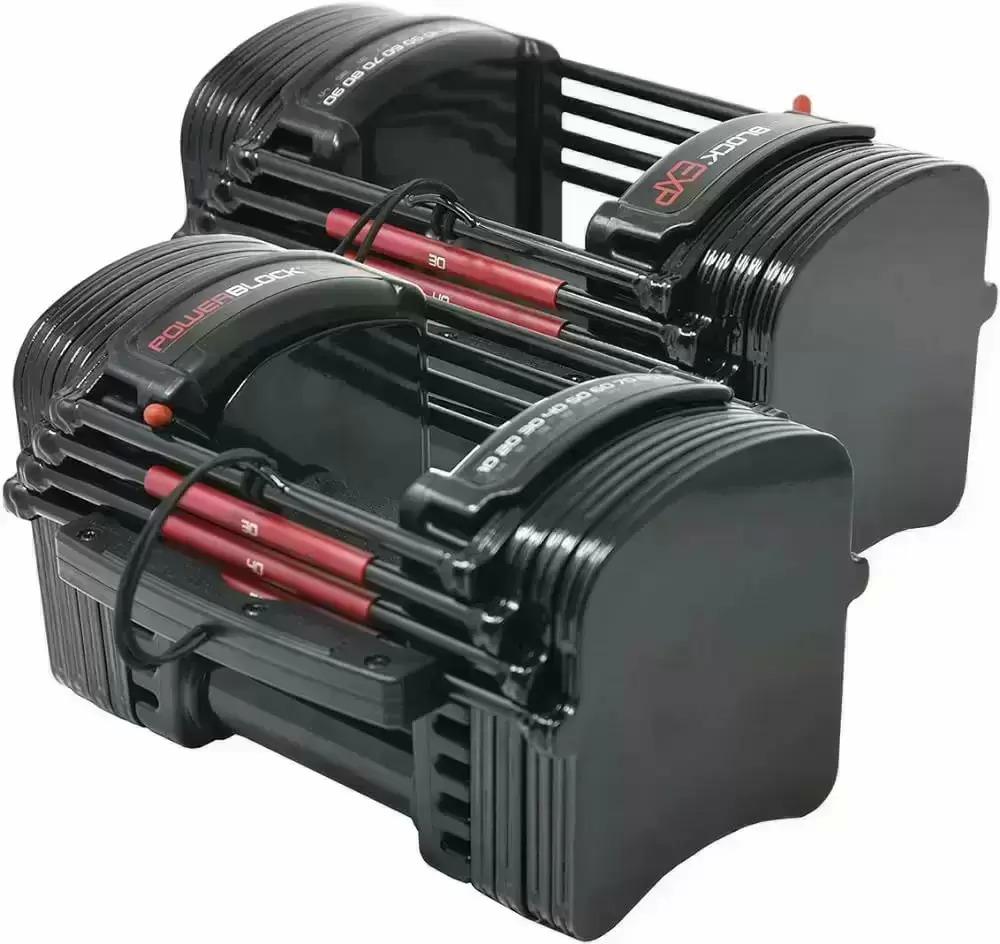 PowerBlock Sport Adjustable 50lb Dumbbell Pair Set for $199.99