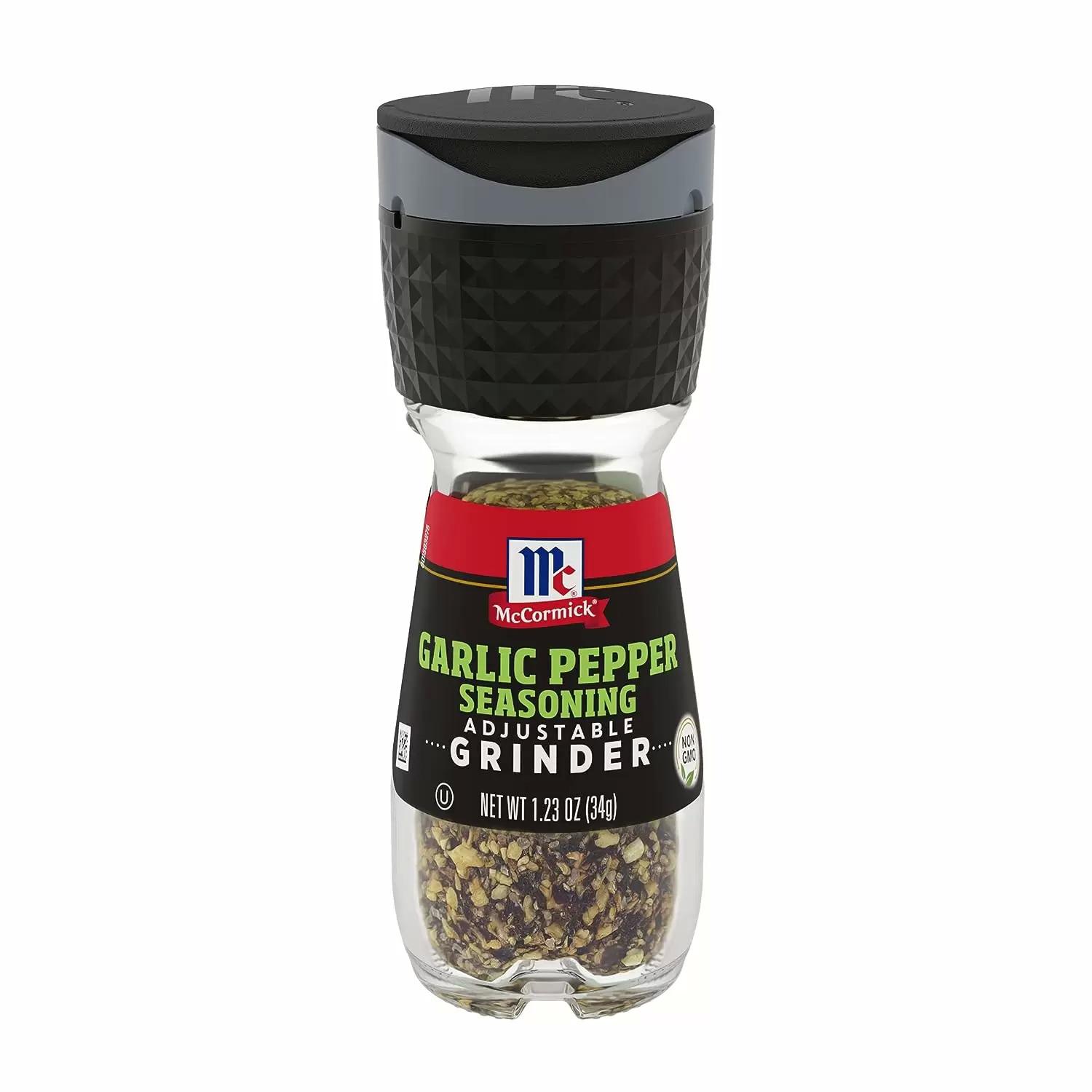 McCormick Garlic Pepper Seasoning Grinder for $1.14 Shipped