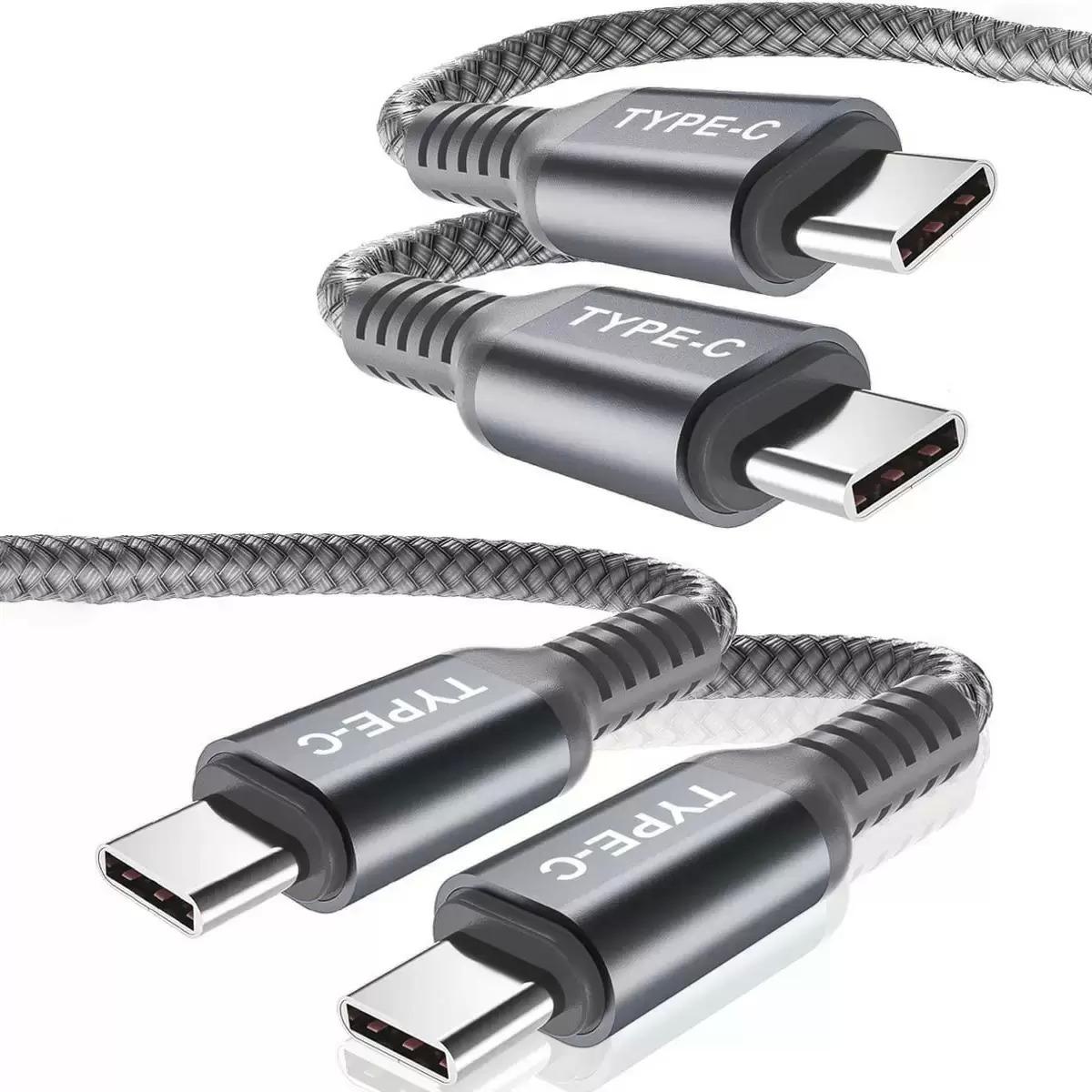Basesailor 100W 10ft USB-C to Type-C Cable 2 Pack for $7.79