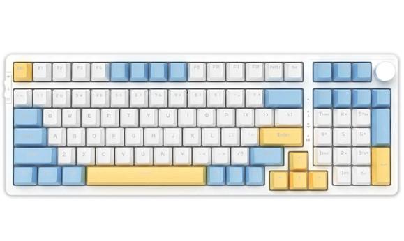 Ajazz AK992 Blue Wireless Mechanical Keyboard for $52.50 Shipped