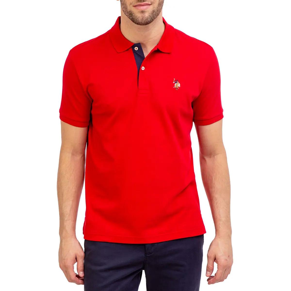 US Polo Assn Mens Interlock Polo Shirt for $9.08